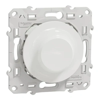 Imagen de Schneider Electric S520513W Wiser Odace Regulador giratorio LED (2 hilos, zigbee), color blanco