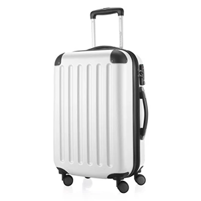 Imagen de HAUPTSTADTKOFFER SPREE Equipaje de mano, Maleta rígida, Trolley expandible, 4 ruedas dobles, TSA, 55 cm, 42 litros, Blanco