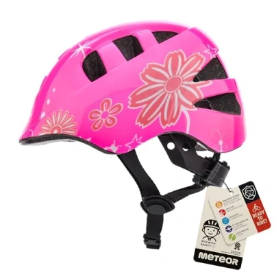 Imagen de Casco Bicicleta para Niñas y Niños Helmet Infantil de Bici Ciclismo MTB Road Race Montaña BMX Carretera Actividad Ciclista Rolerskate Patines