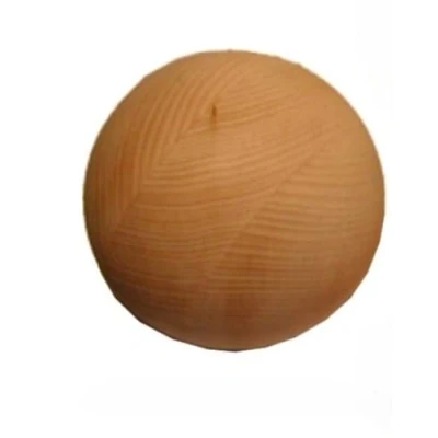 Imagen de Bola de Madera sin orificio, tamaño 70 mm, 1 pieza