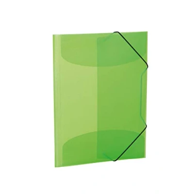 Imagen de HERMA 19520 carpeta de dibujo Translúcido en Verde claro, A3, plástico resistente, con 3 solapas interiores, 1 palmo