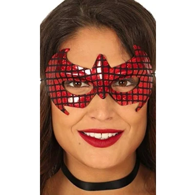 Imagen de FIESTAS GUIRCA Antifaz Rojo Super HEROE