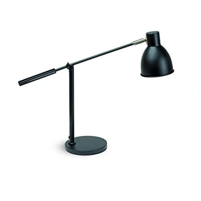 Imagen de Lámpara de mesa LED MAULjaval, plata, base pinza