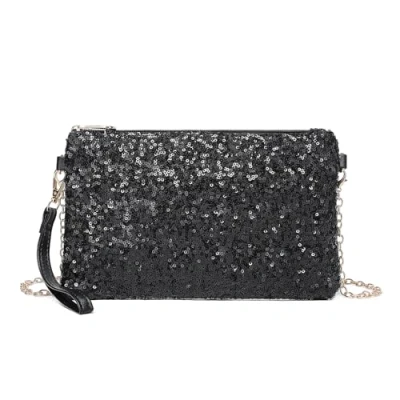 Imagen de Miss Lulu Bolso de Mano Mujer Bolsos Fiesta con Purpurina Fina Boda para Ceremonias, Bodas, Evento, Cita, Cócteles