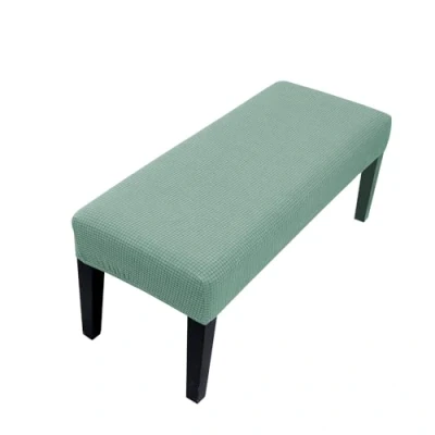 Imagen de Lollanda funda elástica universal para banco de comedor, hotel, banquete, restaurante, sala estar, dormitorio (matcha)