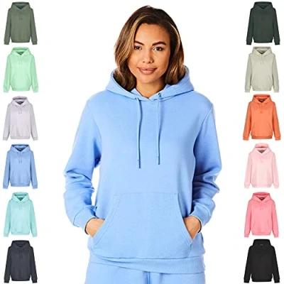 Imagen de Light And Shade LSLSWT005 Top Sudadera con capucha Super Soft Touch Loungewear para mujer, Violeta, XL