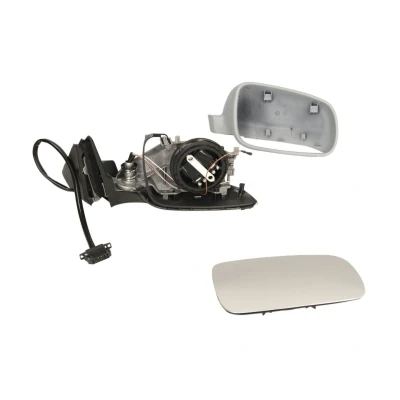Imagen de Espejo retrovisor Blic 5402 43 005360P derecha imprimado eléctrico térmico, Caja grande de espejo, convexo