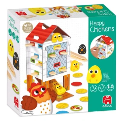Imagen de Goula Happy chicken, Juego de mesa preescolar a partir 3 años