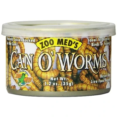 Imagen de Zoo Med, Can O &#039;Worms Alimento para reptiles / anfibios, 35 g, 1 unidad