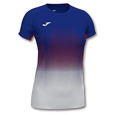 Imagen de Joma Elite VII Camiseta Running, Mujer, Royal Blanco Rojo, S
