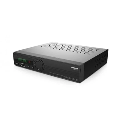 Imagen de AMIKO HD8265+ Combo S2 &amp; T2/C HEVC265 HDTV Receptor de satélite digital (WiFi, HDTV, S2, HDMI, 2 puertos USB 2.0, Full HD 1080p, YouTube) [preprogramado para Astra ] Incluye cable HDMI Negro
