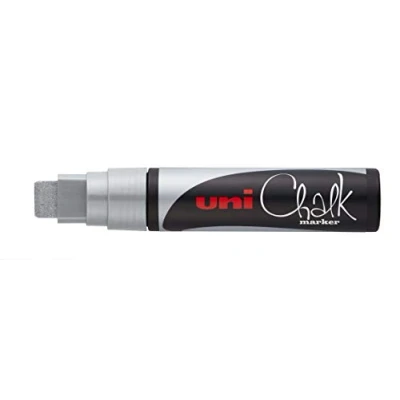 Imagen de Uni ball Marcador tiza líquida Chalk PWE17K 15 mm. Plata