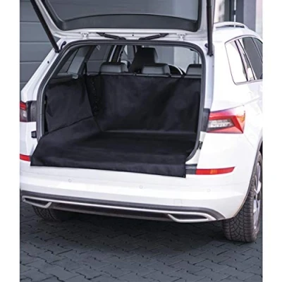 Imagen de cartrend 10853 Protector para Maletero de Coche (Impermeable, fácil Limpiar, Color Negro