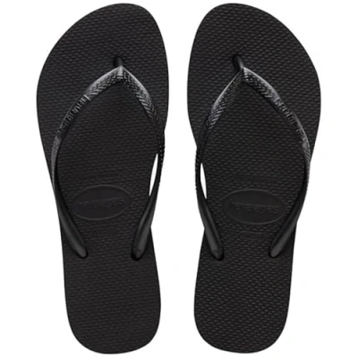 Imagen de Havaianas Slim Flatform, Sandalias Mujer, Black, 33/34