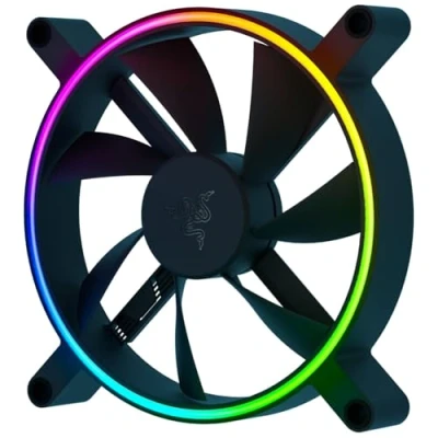 Imagen de Razer Kunai Chroma Hydraulic RGB LED PWM Performance Fan (120mm) ventiladores hidráulicos aRGB PC (conecten hasta 8 ventiladores, soporte para controladores de ventilador PWN) 3