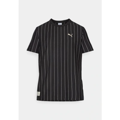 Imagen de Puma Class Striped TEE Camiseta estampada, Hombre, Talla: Medium, Cool blue
