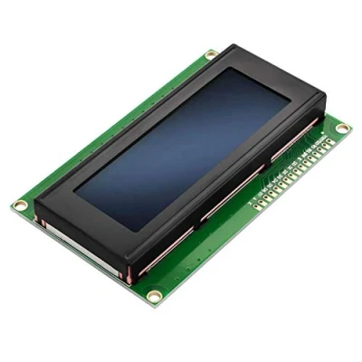 Imagen de AZDelivery HD44780 2004 LCD Display 4x20 Caracteres con Fondo Azul y Blancos Compatible Arduino Raspberry Pi E Book Incluido!