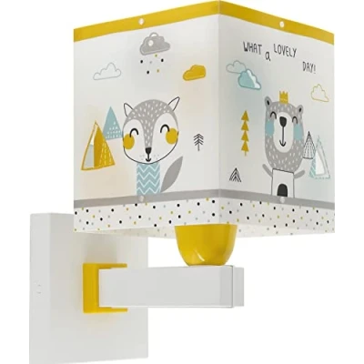 Imagen de Dalber Aplique Infantil De Pared Hello Little Animales, 73249