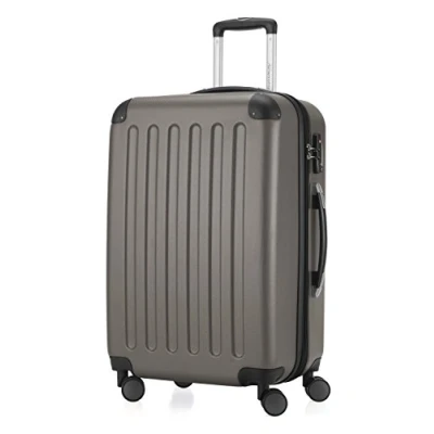 Imagen de HAUPTSTADTKOFFER SPREE Maleta rígida, Trolley expandible, Equipaje de viaje, 4 ruedas dobles, TSA, 65 cm, 74 litros, Grafito
