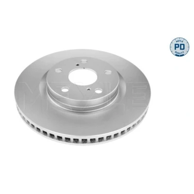 Imagen de MEYLE 30 15 521 0120/PD Disco de freno Eje delantero 296 28 5 114,3 ventilado revestido láminas zinc PD Quality TOYOTA: Auris Hatchback