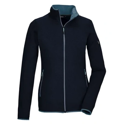 Imagen de killtec Mujer Chaqueta polar de punto/chaqueta con cuello alto KOW 111 WMN KNT FLC JCKT, dunkelnavy, 50, 41800 000