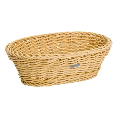 Imagen de Westmark Cesta multiusos, Apto para hostelería, Oval, aprox 25 x 17 8, 5 cm, Fibra sintética, Edición Saleen, Beige claro, 02010230101