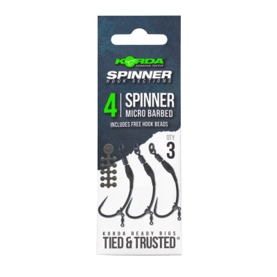 Imagen de Korda Spinner Hook Sections 4 Anzuelos carpfishing