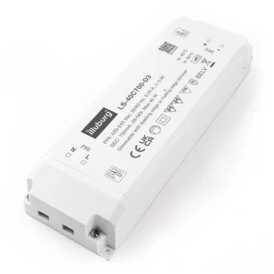 Imagen de illuburg Transformador LED Regulable TRIAC 700mA Corriente Constante 20W 40W Alimentador Fuente de Alimentación