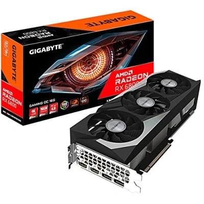 Imagen de Gigabyte Technology Radeon RX 6800 Gaming OC Tarjeta gráfica (16 GB), GV R68XTGAMING 16GD