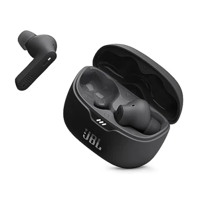 Imagen de Auriculares True Wireless JBL Tune Beam, 48h Autonomía, Graves puros, Cancelación ruido, Negro