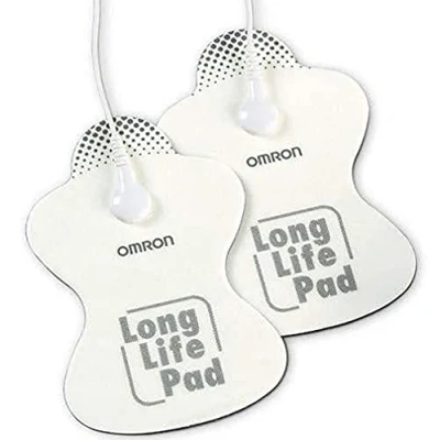 Imagen de OMRON Long Life HV LLPAD E Electrodos de recambio para las máquinas electroestimulación E3 Intense, PocketTens y E4
