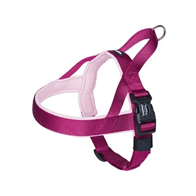 Imagen de Nobby Classic Preno Arnés Noruego (60 76 cm + 46 cm), Color Frambuesa y Rosa