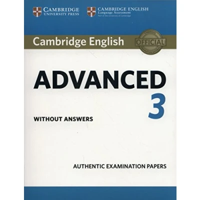 Imagen de Cambridge English Advanced 3. Student&#039;s Book without answers: Authentic examination papers: Vol. 3 (SIN COLECCION)