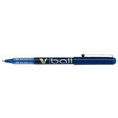 Imagen de Pilot V Ball 05 Bolígrafo Roller Tinta Liquida Azul Punto Fino 12 Unidad (Paquete de 1)