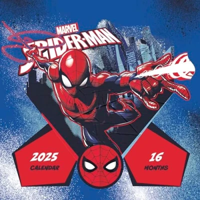 Imagen de Calendario 2025 Spider man 30x30cm