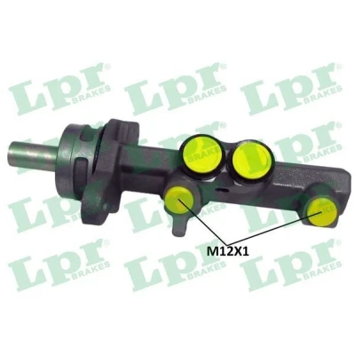 Imagen de LPR 1569 Cilindro Maestro de Freno 22,2 Aluminio 12 X 1 (2) SEAT: Leon II Hatchback, Altea XL, Altea, VOLKSWAGEN: GOLF 5, 6
