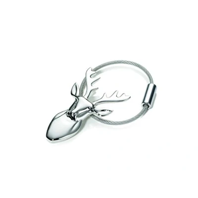 Imagen de Troika PLATZHIRSCH Llavero 5 Centimeters Plateado (Silber)