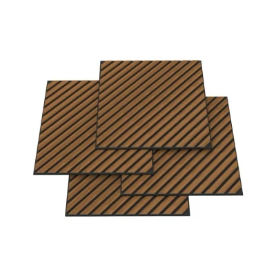 Imagen de Set de 4 paneles acústicos vang 3d 1,44 m² lamas diagonales