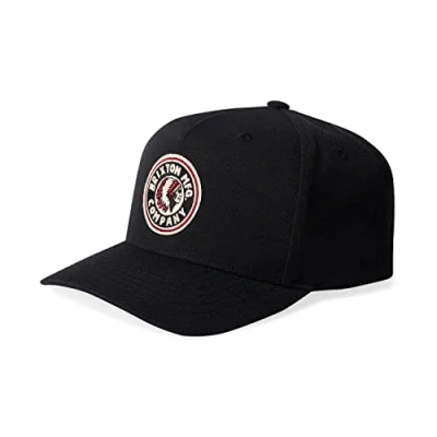 Imagen de Brixton Rival C MP Snapback Gorra, Negro, Talla única Hombres