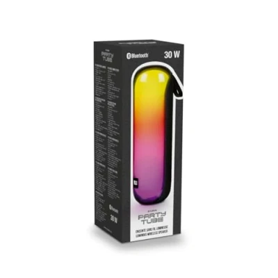 Imagen de Altavoz Bluetooth Bigben Portátil 30w Con Efectos De Iluminacion Partybttubebk