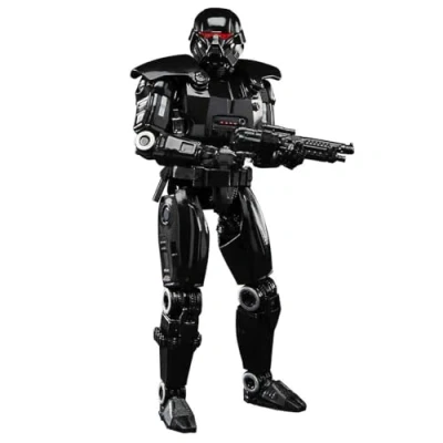 Imagen de Star Wars Hasbro colección Vintage The Mandalorian Juguete Dark Trooper A Escala de 9,5 cm Figura acción Coleccionable Partir 4 años, F5895