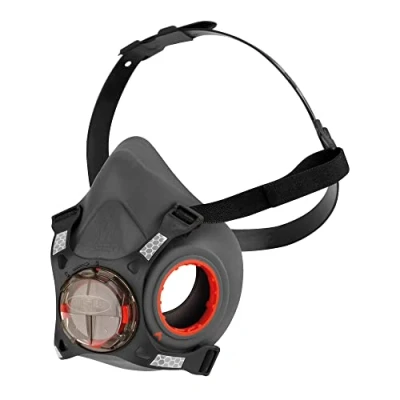 Imagen de JSP Mascarilla mediana Force8 gris/rojo (F8 820) sin filtros (BHT003 0L5 000)