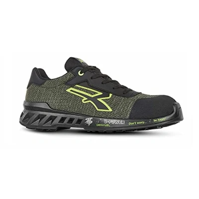 Imagen de U Power RV20096 Linea RED LEVE Modelo ROBIN Zapatos de Seguridad, S1P SRC ESD, Negro, 45 Tamaño