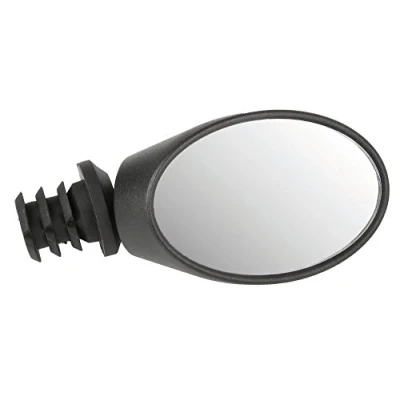 Imagen de M Wave Spy Oval Retrovisor al Manillar, Unisex Adulto, Negro, Talla única