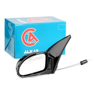 Imagen de Espejo retrovisor Alkar 6137399 izquierda imprimado Ajuste por cable, convexo para vehíc. con volante a la FORD: Focus Mk1 Berlina