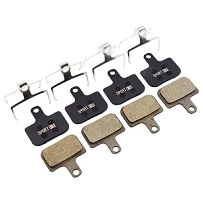 Imagen de KVSERT 4 pares de pastillas freno bicicleta para AVID DB, SRAM LEVEL TL &amp; T, Red Force ETap AXS