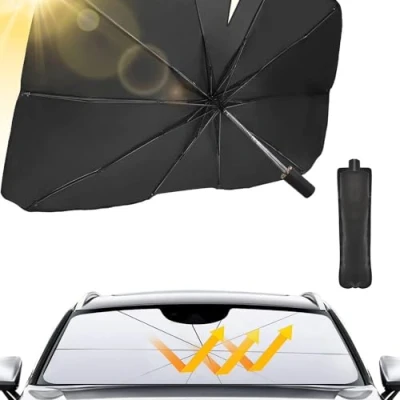 Imagen de JCPDN Coche Lunas Delanteras Parasoles para BYD Seal U,Plegable Parasol Parabrisas Delantero Protector Solar Protección UV Accesorios,B