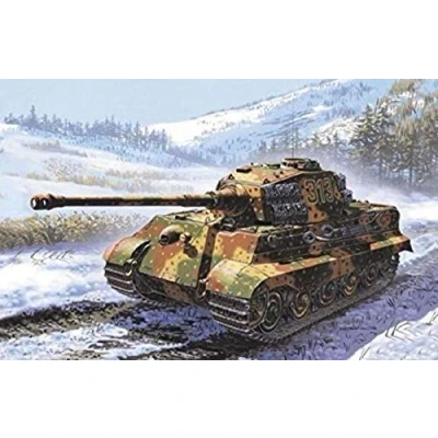 Imagen de Italeri 7004S 1:72 SD. Kfz. 182 King Tiger Brit. Guerrero modelismo, Modelo de Suelo, Hobby, Pegado, Kit plástico, detallado, Multicolor (8001283870047)