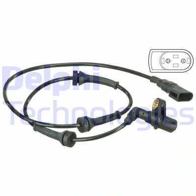 Imagen de DELPHI SS20488 Sensor de ABS activo 790 FORD: KA Hatchback, StreetKA Cabrio