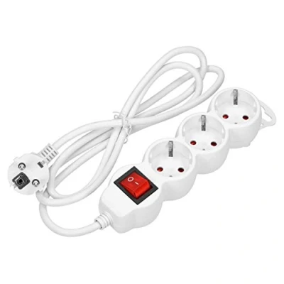 Imagen de ORNO Regletas Enchufes con Interruptor 2300W (3 Tomas, 5m)